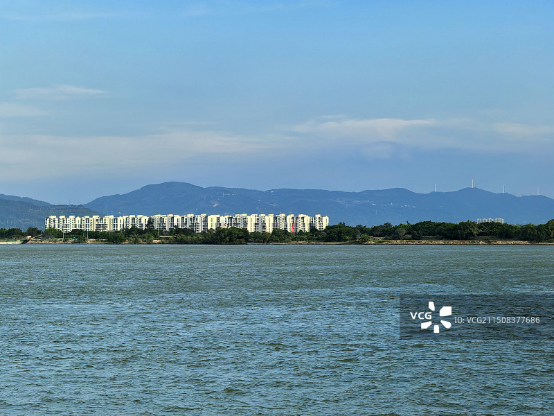 螺洲古镇对岸图片素材
