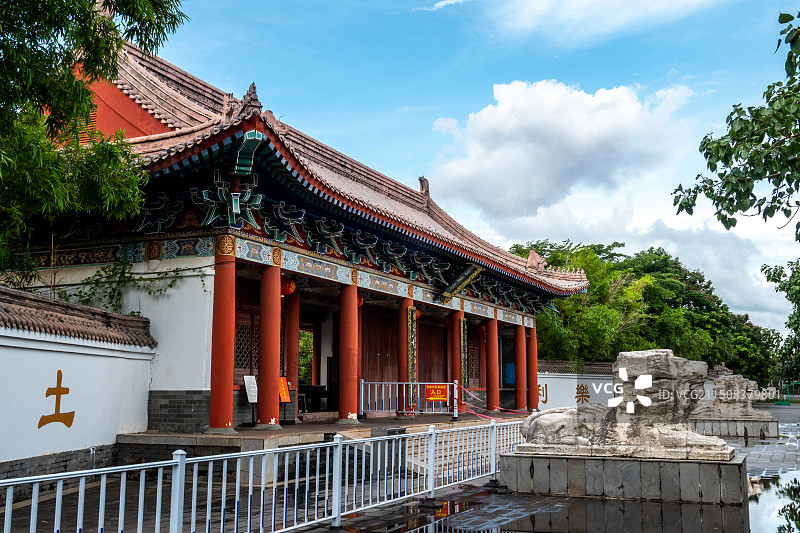 海南，永庆寺图片素材