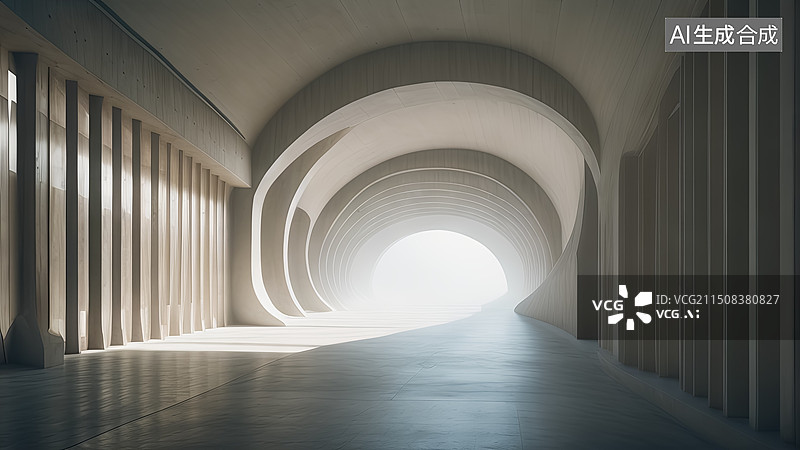 【AI数字艺术】现代风格室内艺术建筑图片素材