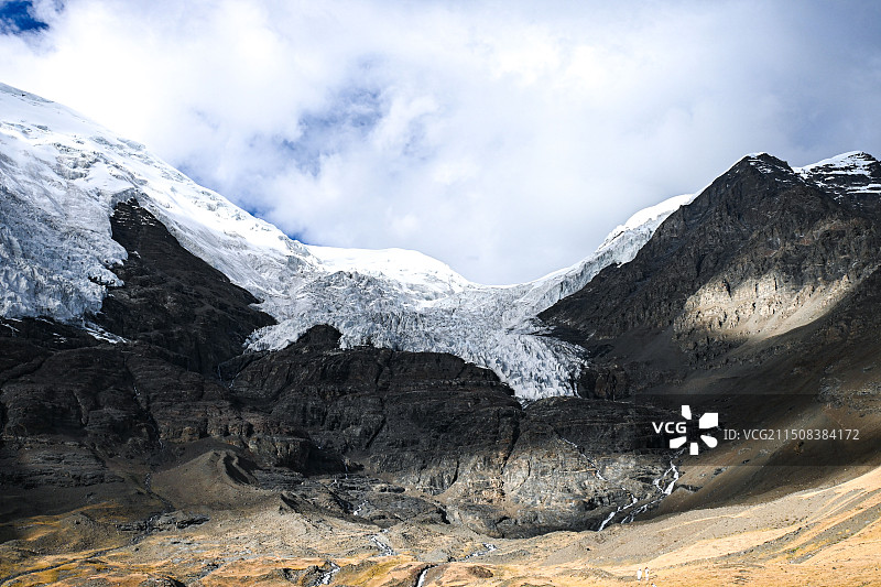 卡若拉冰川图片素材