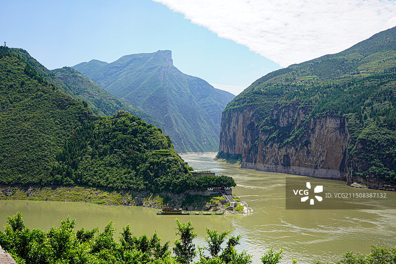 重庆夔门图片素材