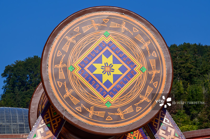 金秀县城铜鼓图片素材