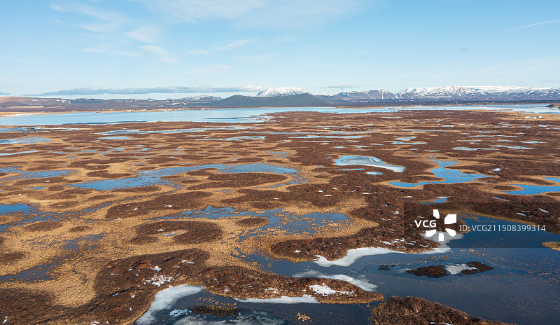 冰岛火山地貌图片素材