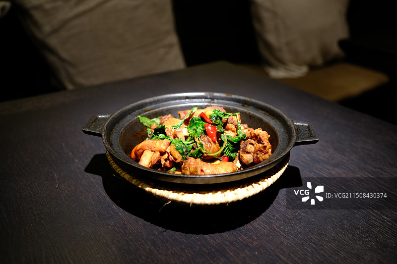 三杯鸡图片素材