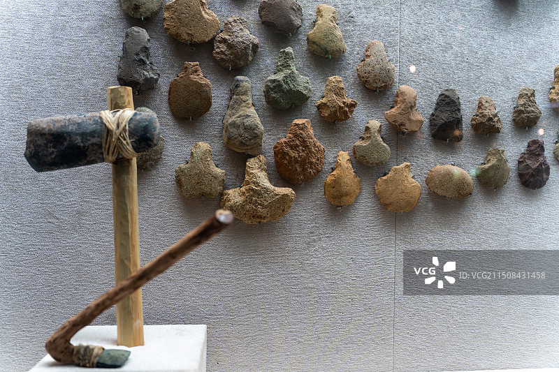 云南省博物馆-石斧图片素材