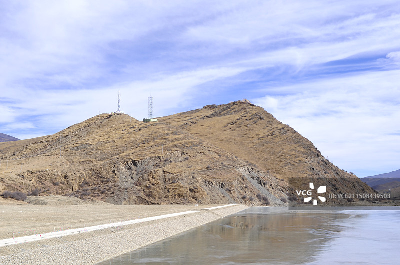 稻城冬季景色图片素材