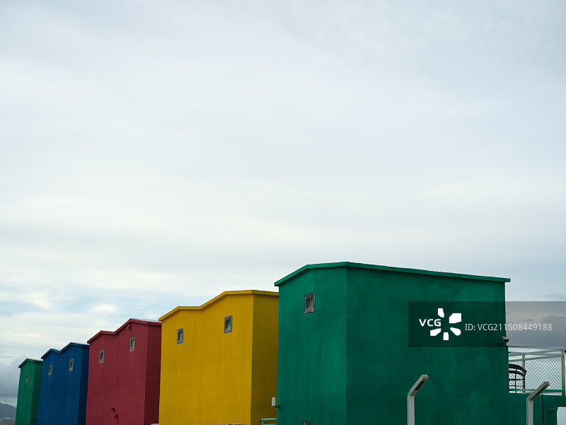 彩色的小房子图片素材