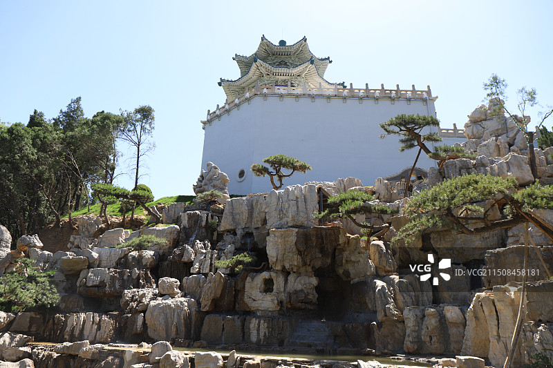 淄博聊斋城景区图片素材