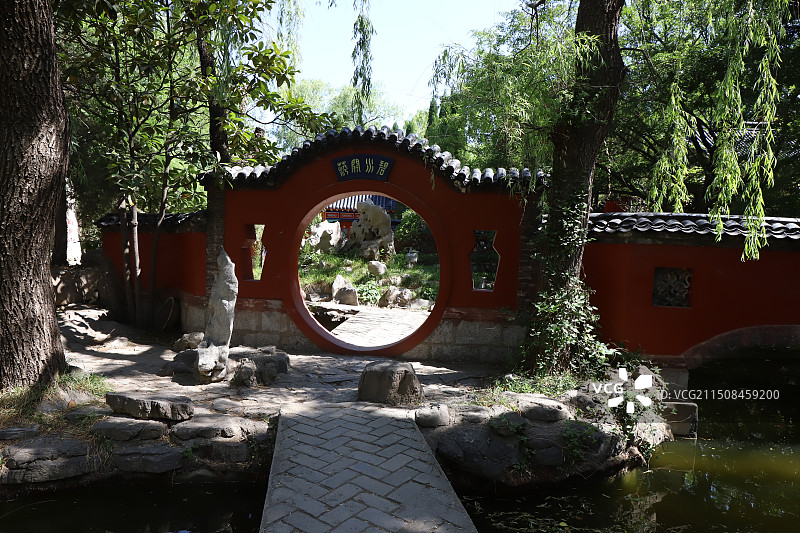 淄博聊斋城景区图片素材