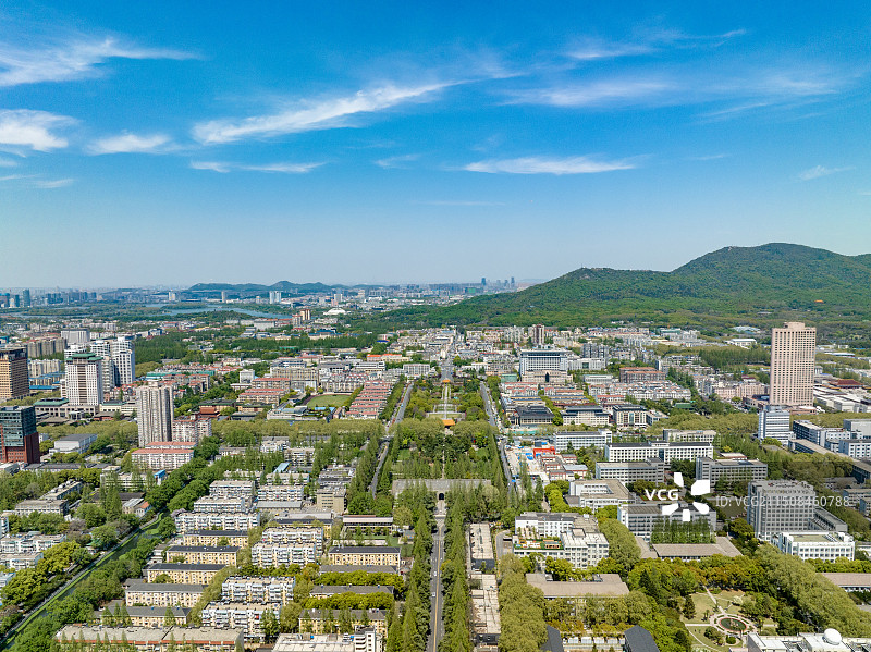 航拍南京明故宫遗址公园图片素材