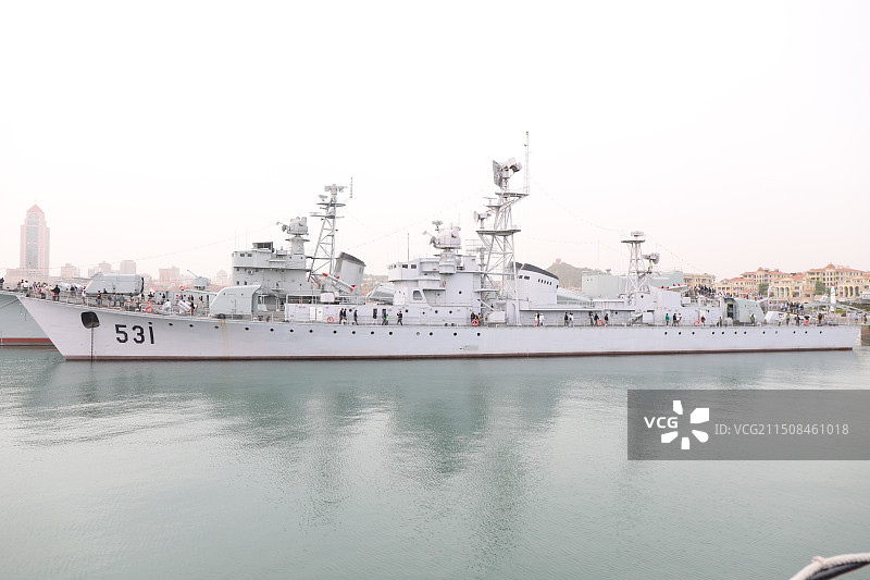 青岛中国海军博物馆图片素材