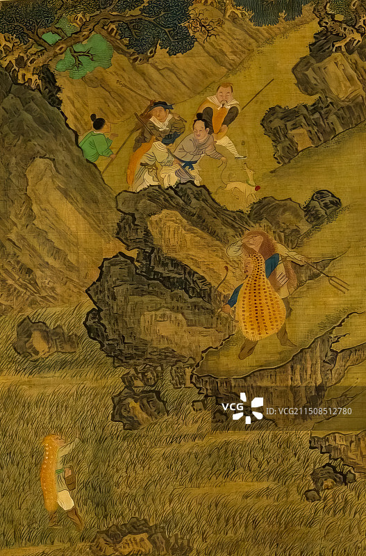 二十四孝，剡子，鹿乳奉亲图片素材