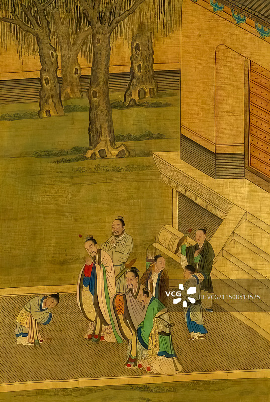 二十四孝，陆绩，怀橘遗亲图片素材