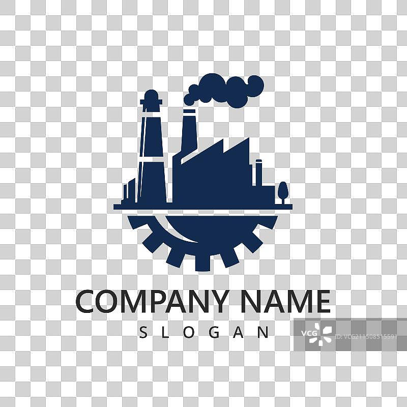 工厂标志设计模板工业建筑图片素材