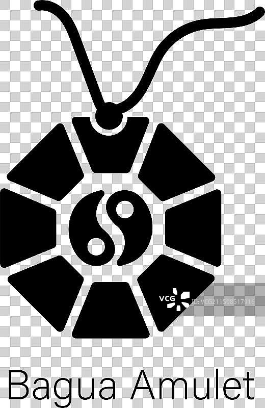 八卦护身符图片素材