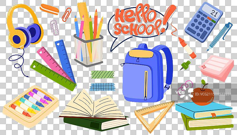 1898年学校场景2图片素材