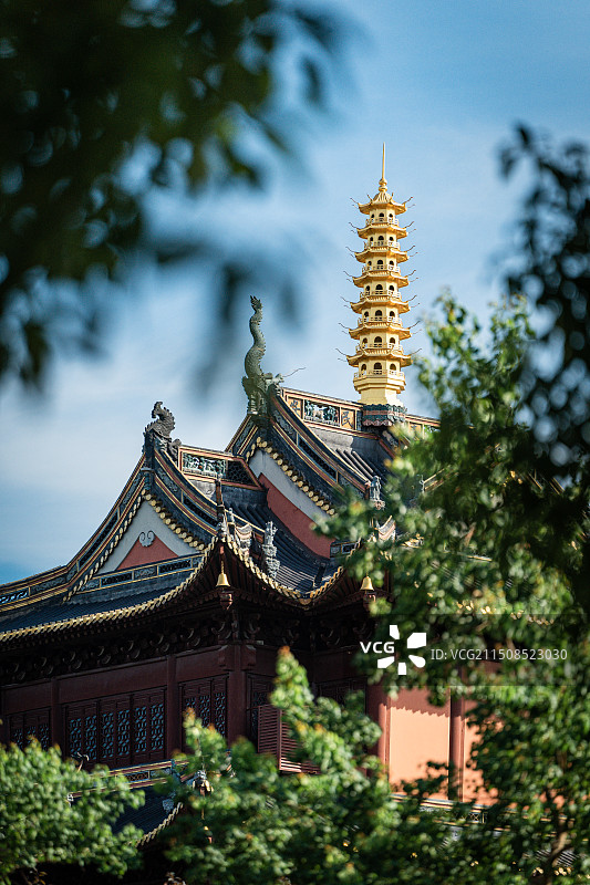 上海文昌宫图片素材