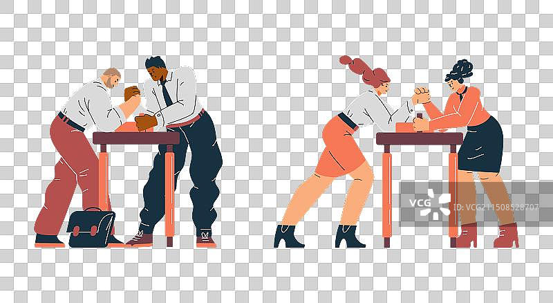 办公室竞争图片素材