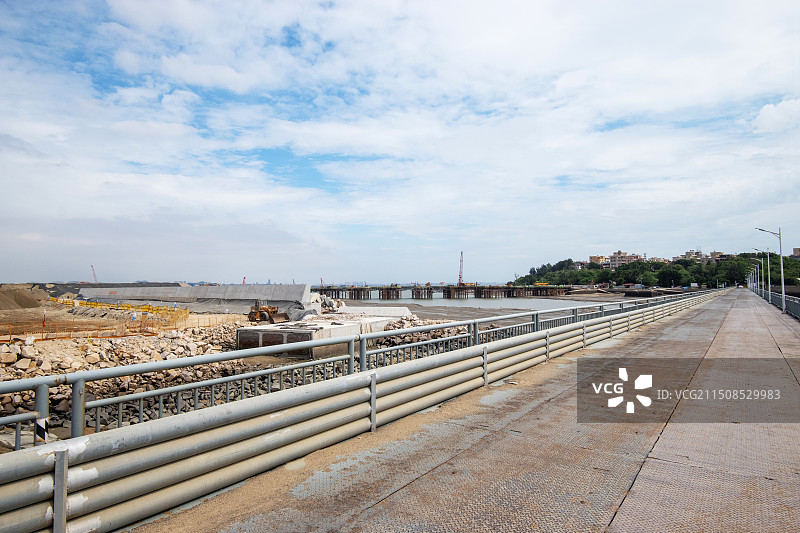 厦门翔安1958年炮击金门英雄三岛之一的小嶝岛风光图片素材