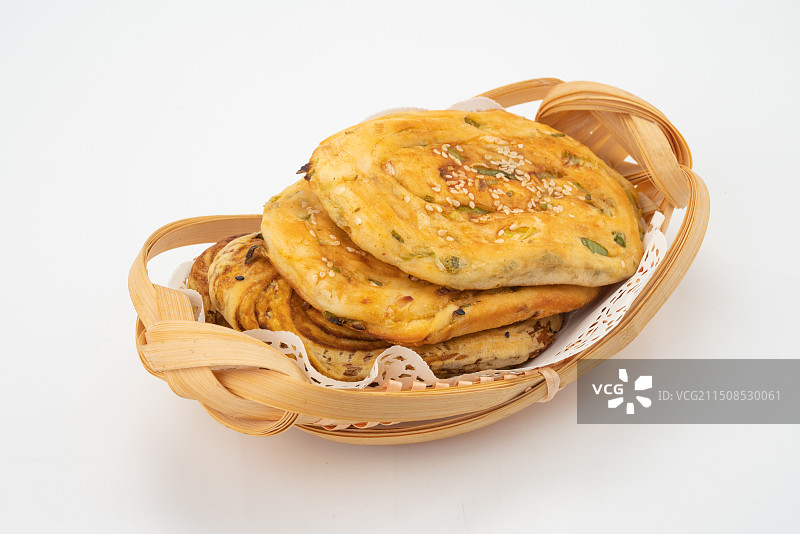 葱油饼图片素材