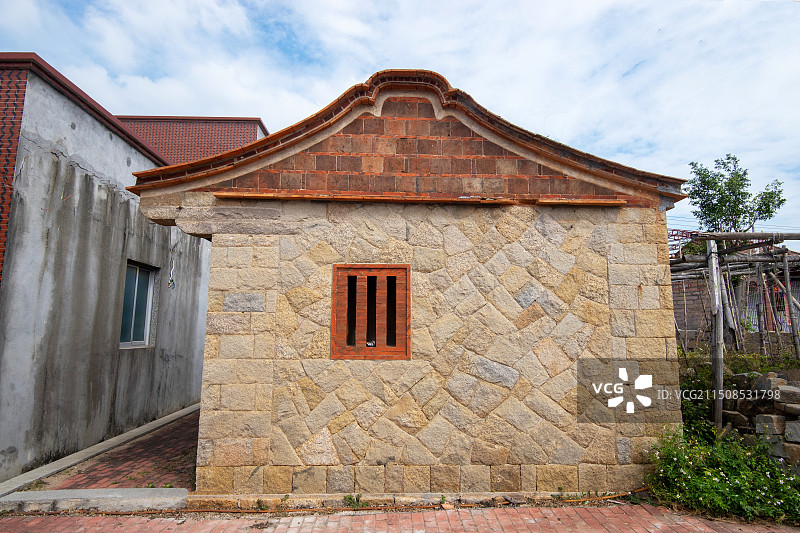 厦门翔安1958年炮击金门英雄三岛之一的小嶝岛风光图片素材