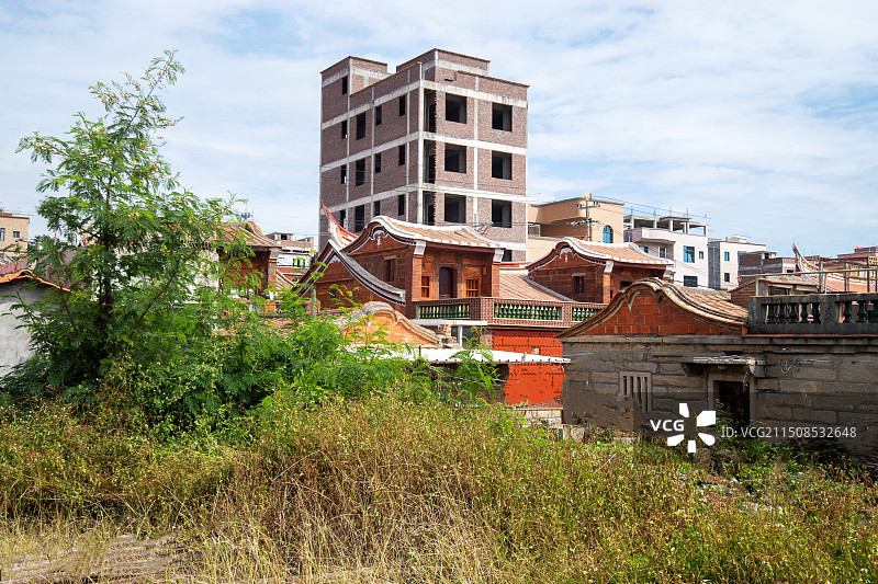 厦门翔安1958年炮击金门英雄三岛之一的小嶝岛风光图片素材