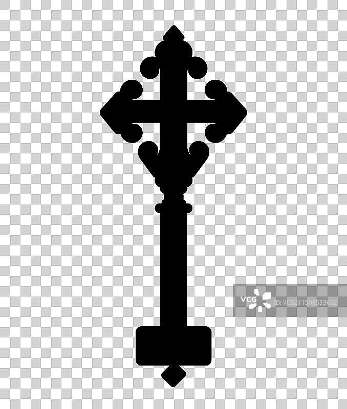 埃塞俄比亚基督教教堂的稀有基督教十字架图片素材