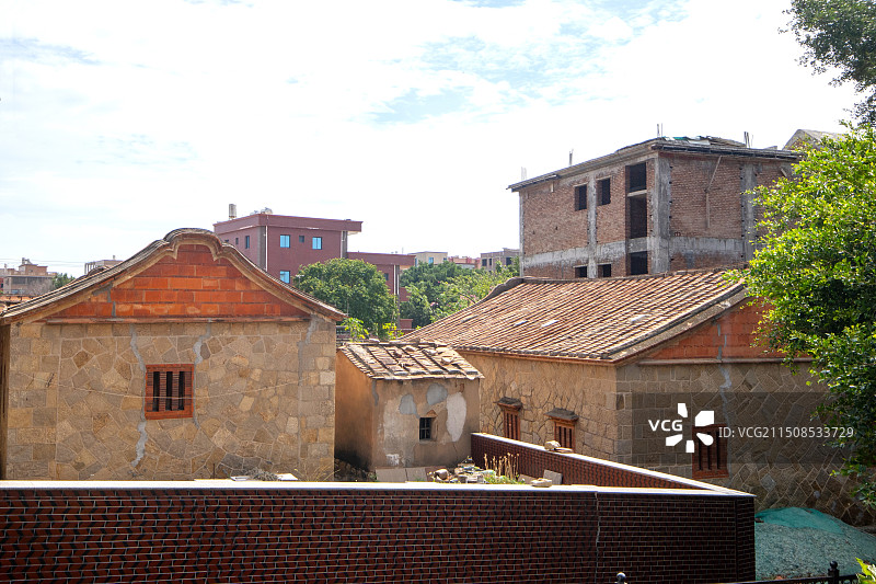 厦门翔安1958年炮击金门英雄三岛之一的小嶝岛风光图片素材