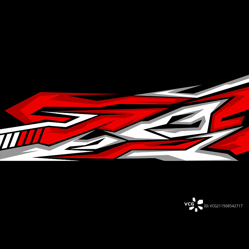 赛车涂装贴花设计图片素材