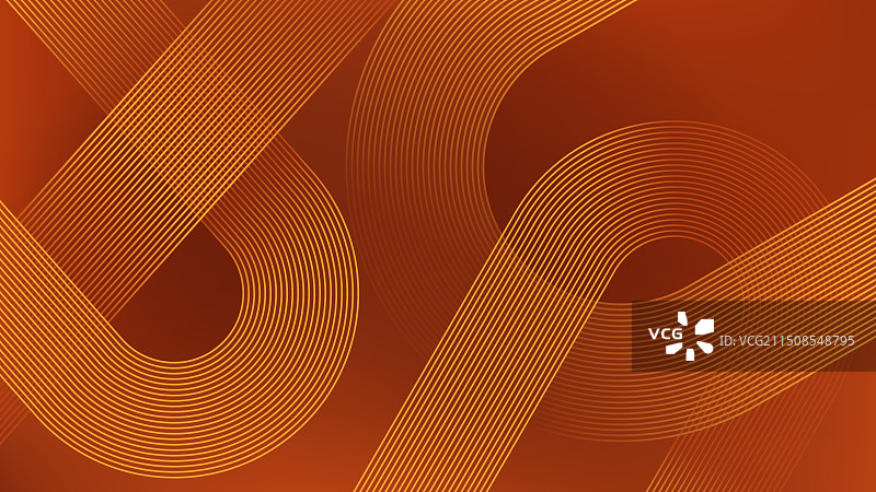 渐变橙色几何图形背景图片素材