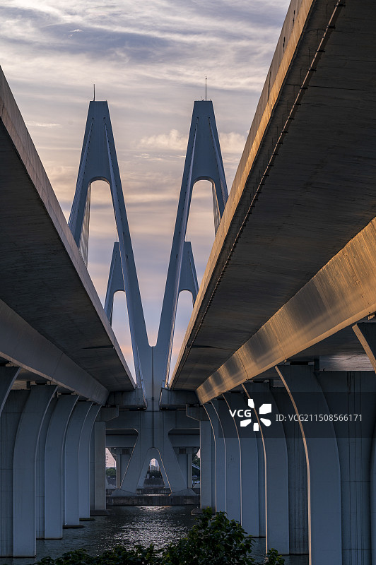 浙江上虞曹娥江图片素材