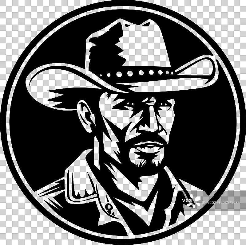 西方极简主义和简单的轮廓图片素材