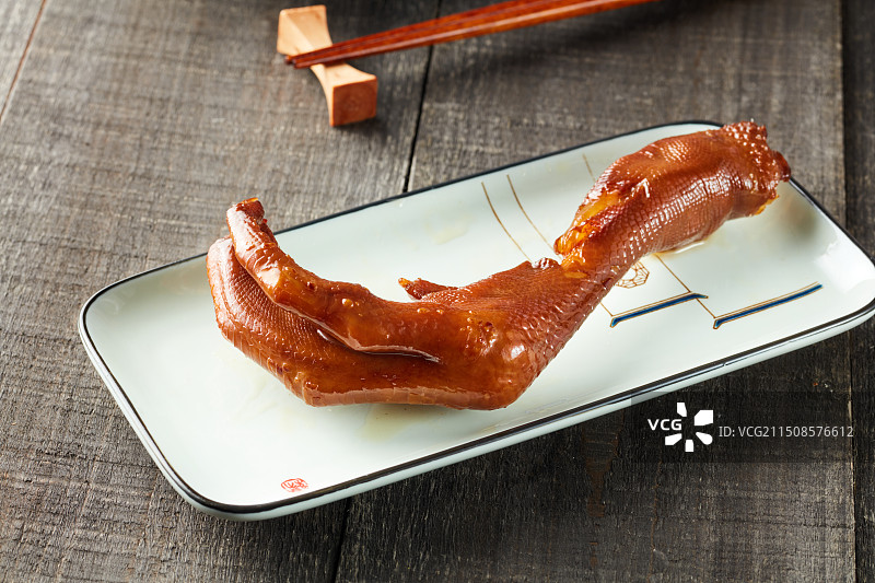 卤鸭翅卤鸭掌图片素材