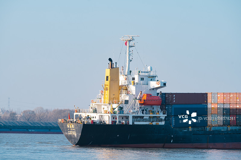 长江汽渡图片素材