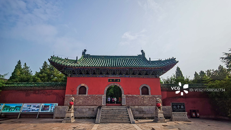 新乡市比干庙景区图片素材