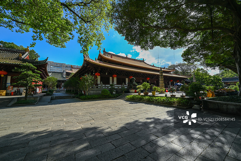 广东省广州市越秀区光孝寺图片素材