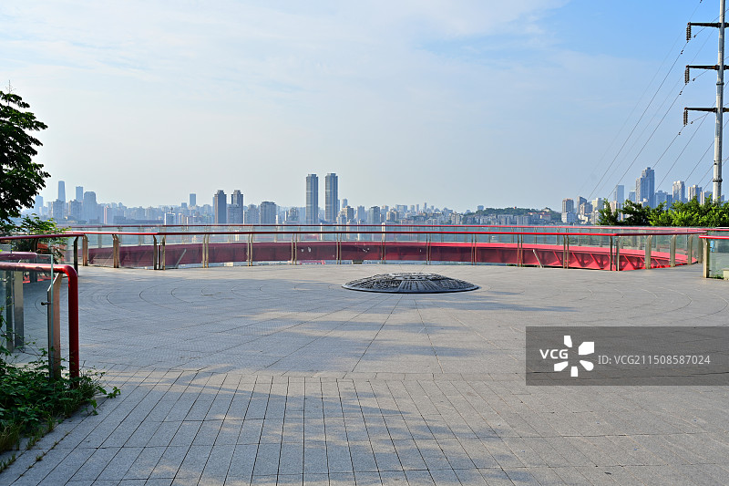 重庆铜元之城市阳台观景台图片素材