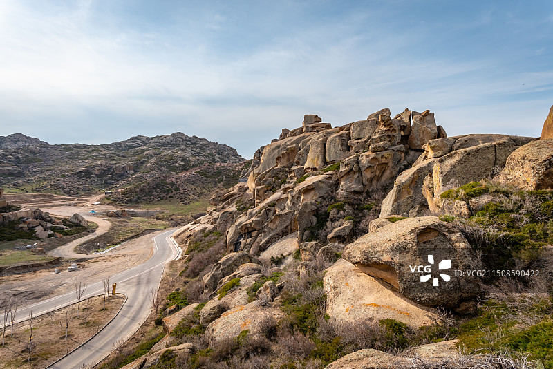 新疆怪石峪风景区图片素材