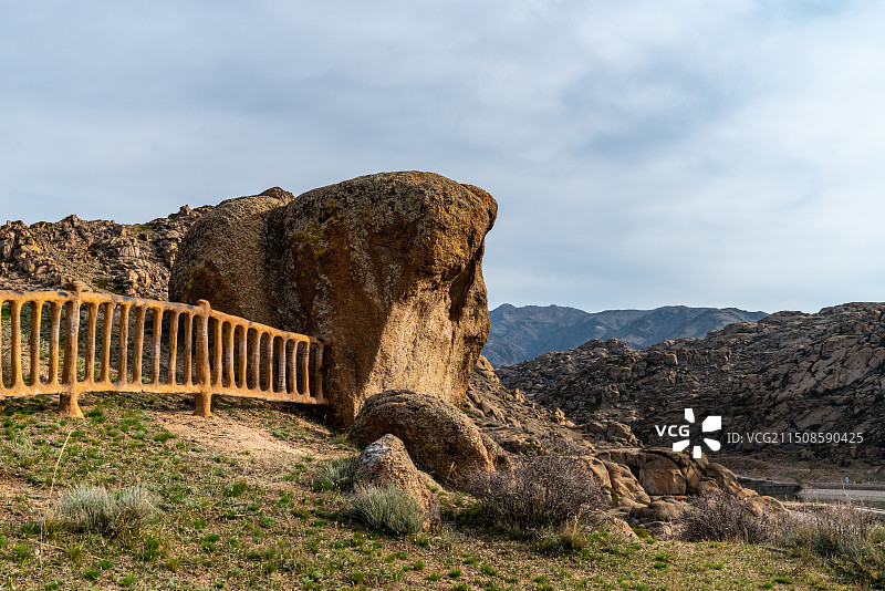 新疆怪石峪风景区图片素材