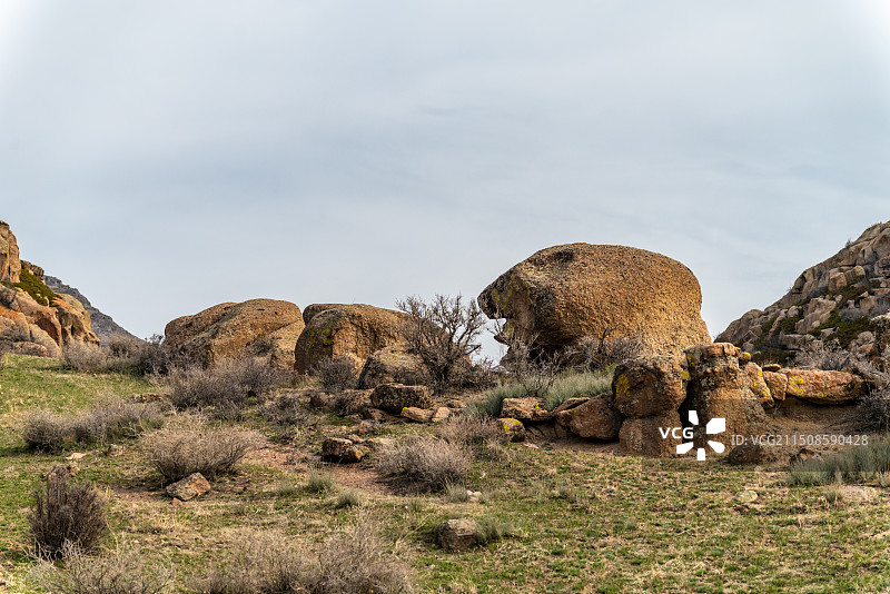 新疆怪石峪风景区图片素材