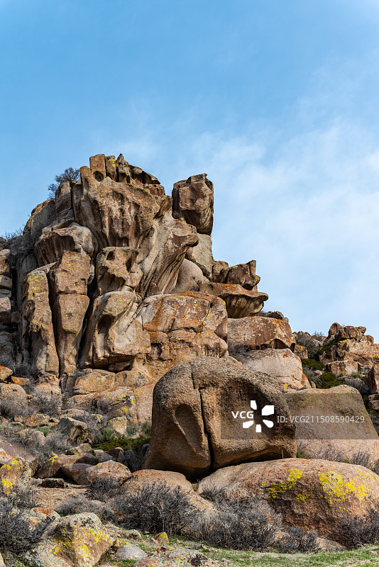 新疆怪石峪风景区图片素材