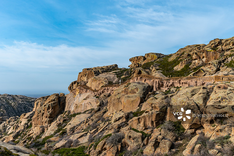 新疆怪石峪风景区图片素材