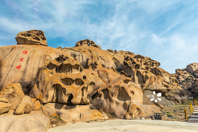 新疆怪石峪风景区图片素材