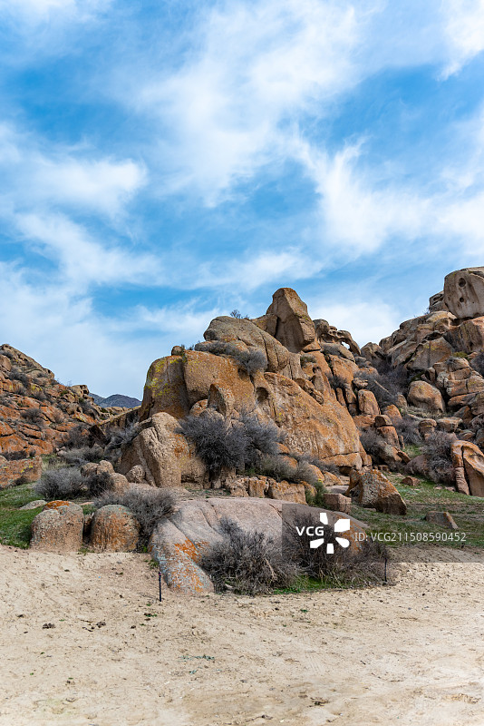 新疆怪石峪风景区图片素材