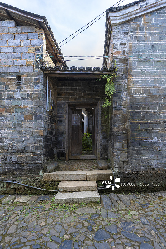 江西省赣州市大余县左拔镇曹氏围屋图片素材