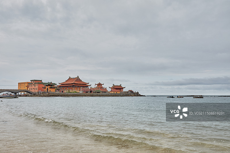 福建泉州石狮市洛伽寺风光图片素材