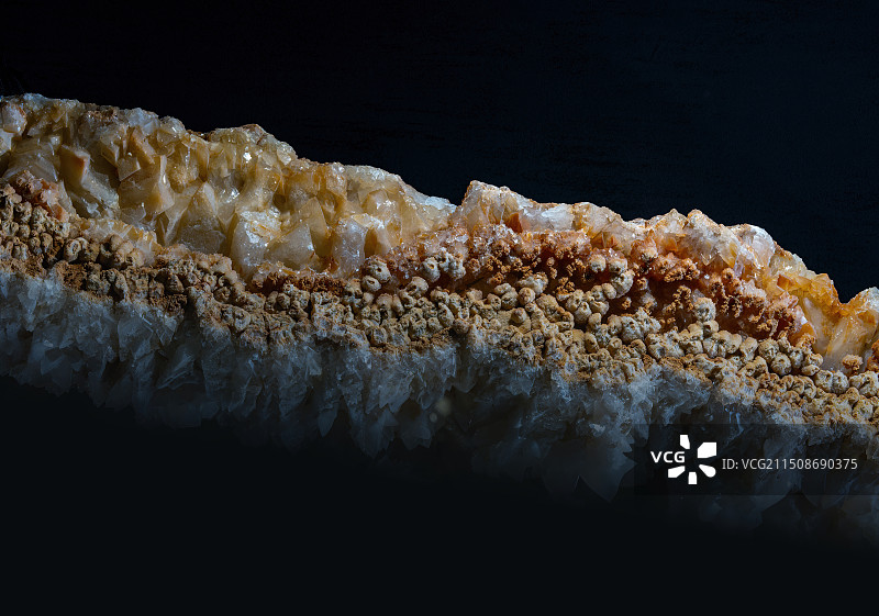 矿石标本，方解石，湖南图片素材