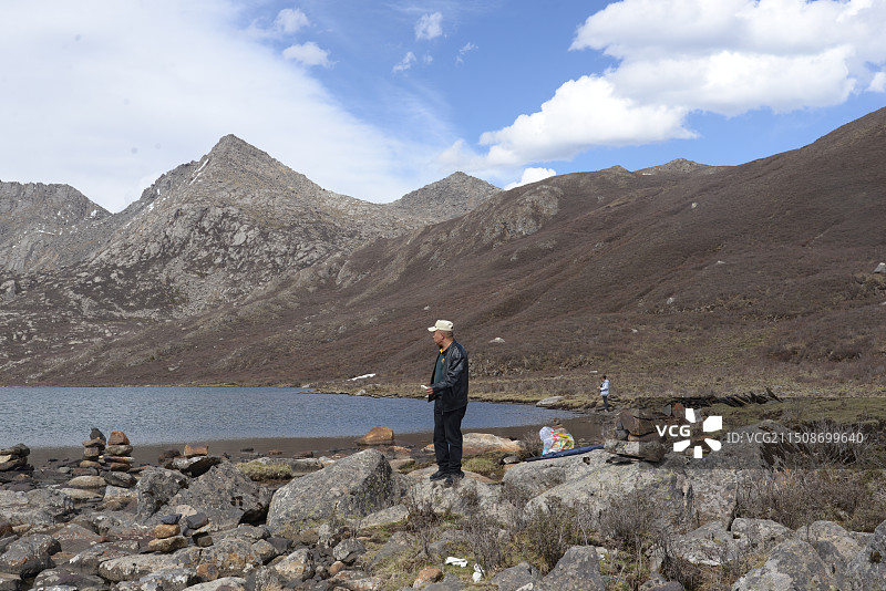 丹巴党岭葫芦海图片素材
