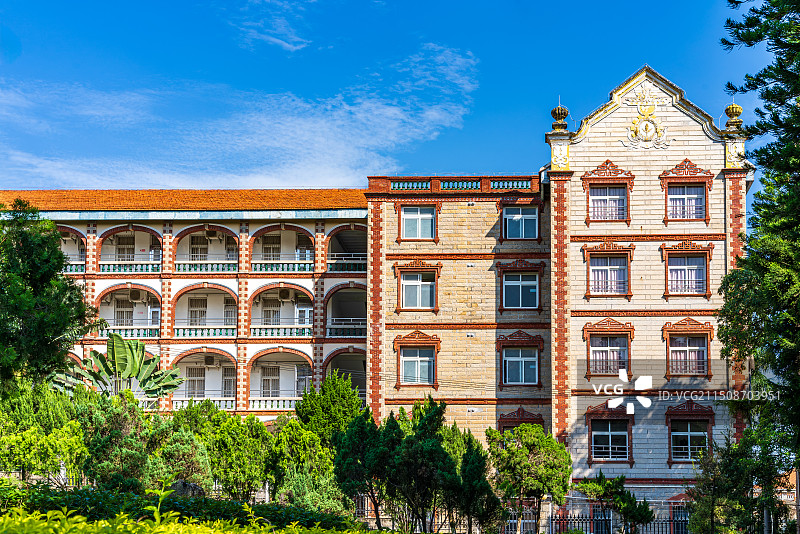 厦门集美学村特色建筑图片素材