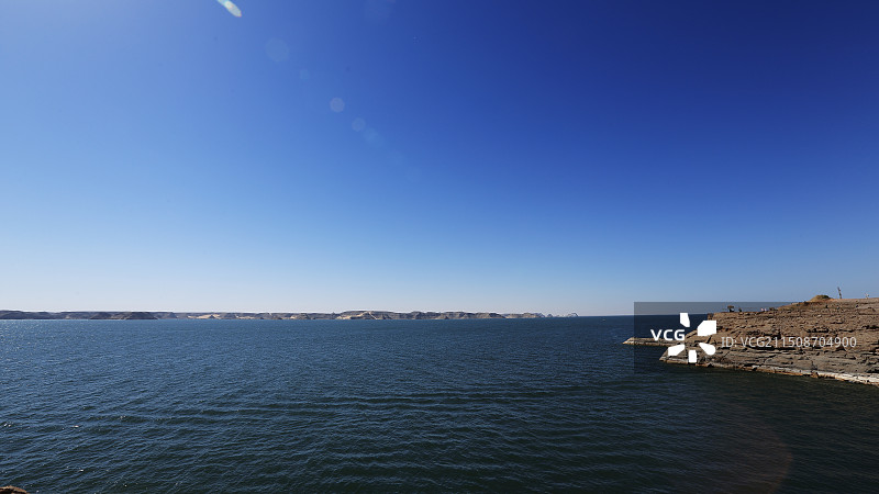 非洲埃及共和国，尼罗河两岸自然风光图片素材